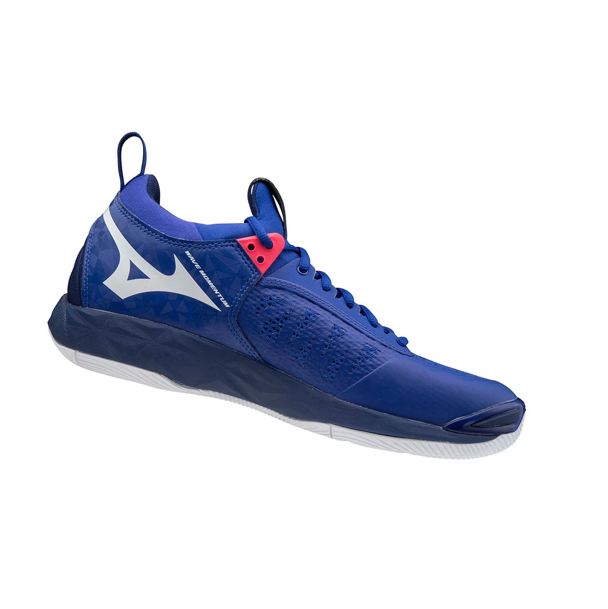 Zapatillas de Voleibol Mizuno Wave Momentum Hombre Blue/White/Pink | 43571-YRXT