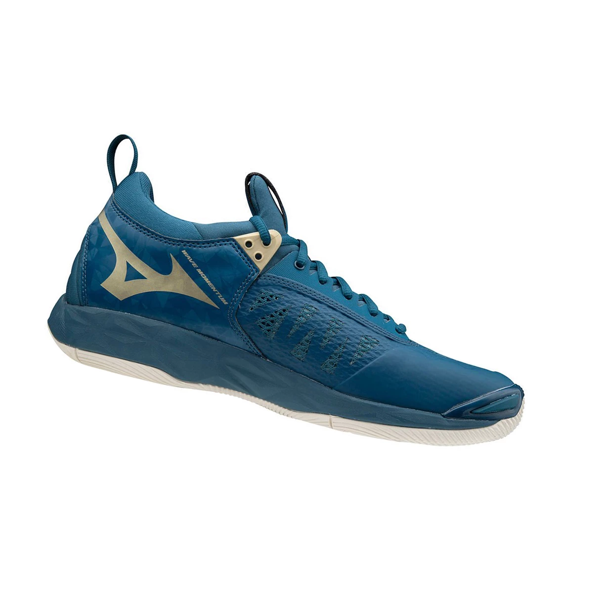 Zapatillas de Voleibol Mizuno Wave Momentum Mujer Azules | 67514-ECZX