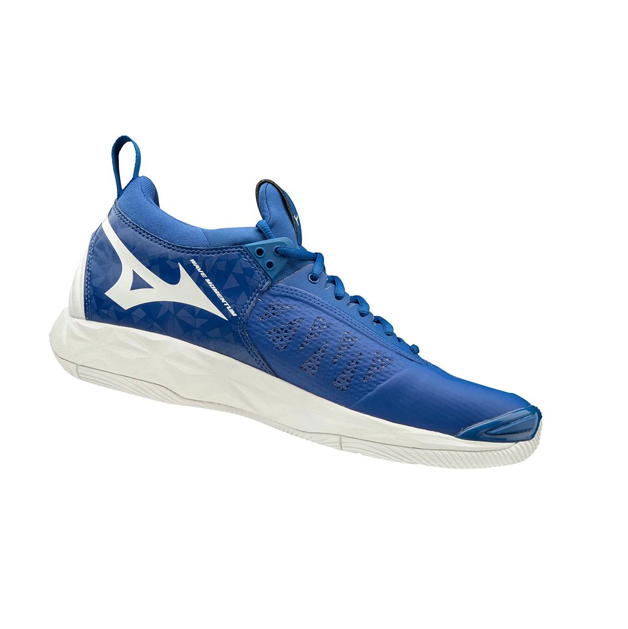 Zapatillas de Voleibol Mizuno Wave Momentum Hombre Blue/White | 73681-ZJDP