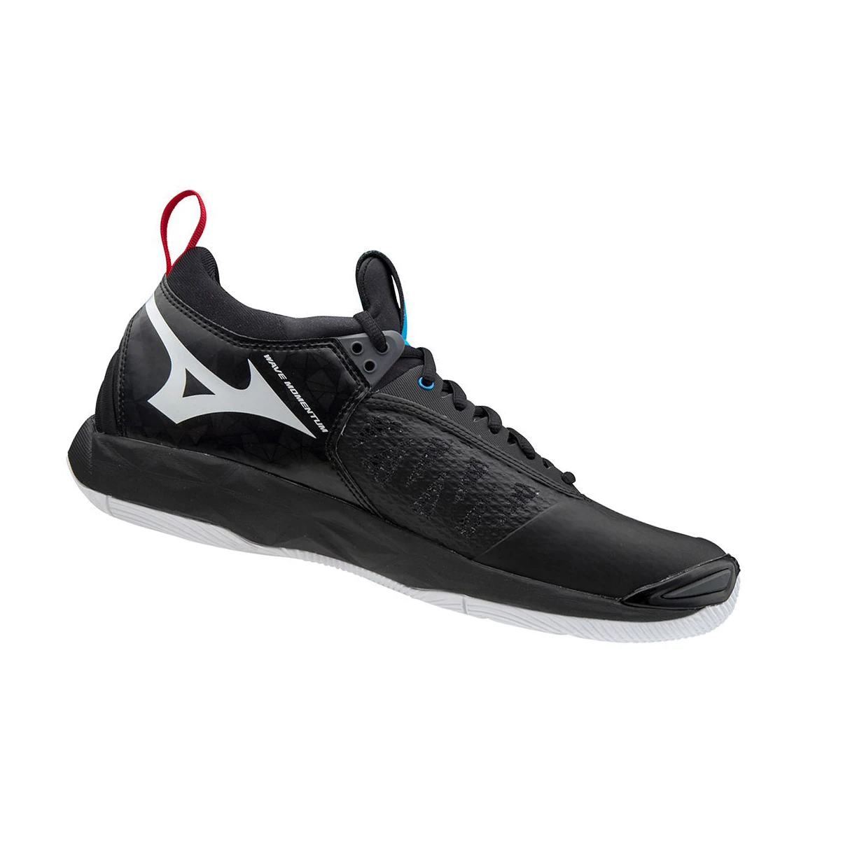 Zapatillas de Voleibol Mizuno Wave Momentum Mujer Black/White/Yellow | 83206-JWNP