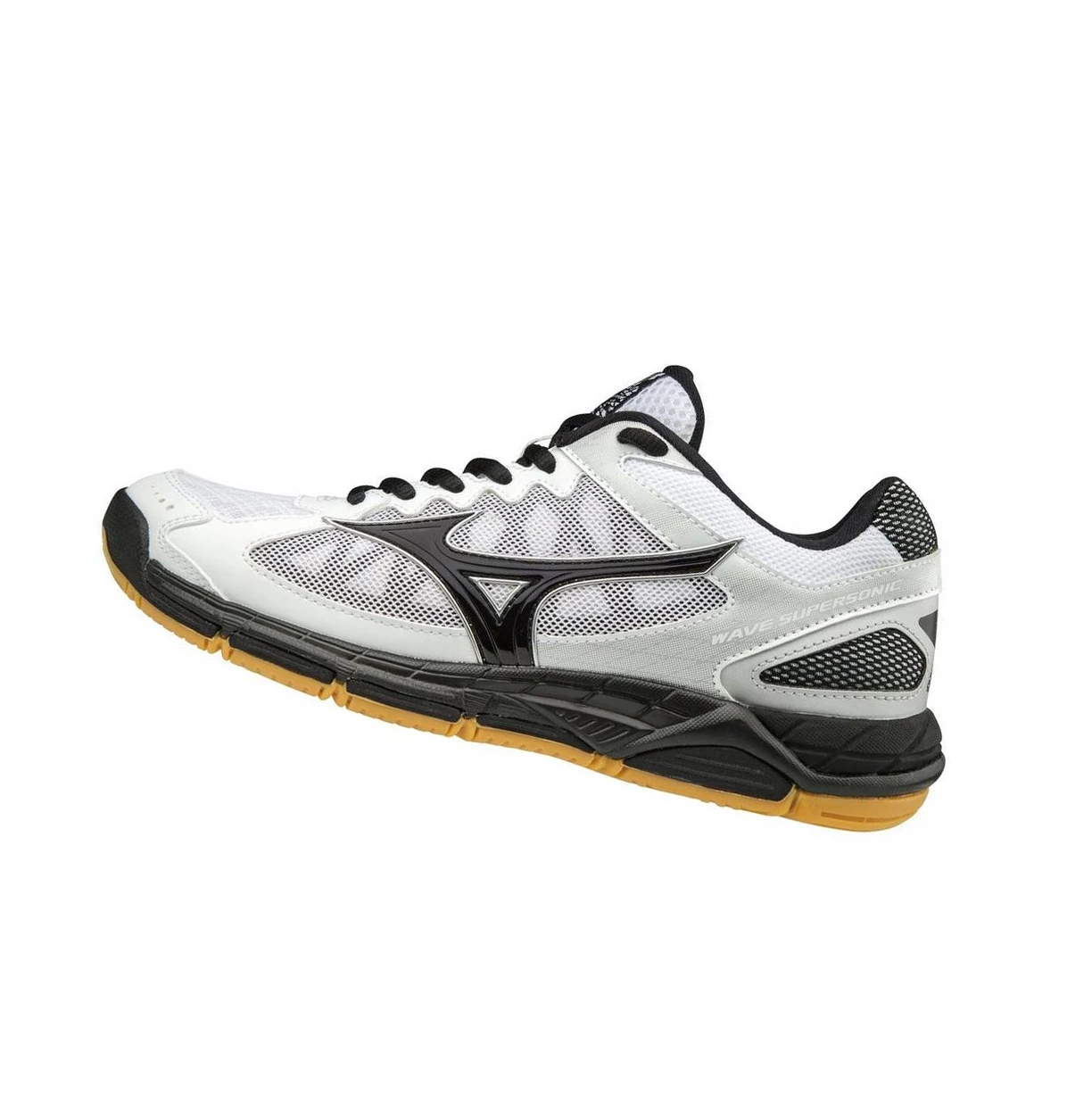 Zapatillas de Voleibol Mizuno Wave Supersonic Mujer White/Black | 26378-OTRM