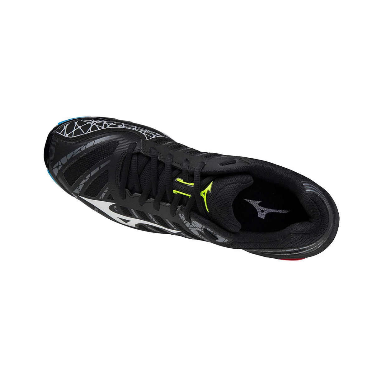 Zapatillas de Voleibol Mizuno Wave Voltage Hombre Black/White | 28960-HMEB