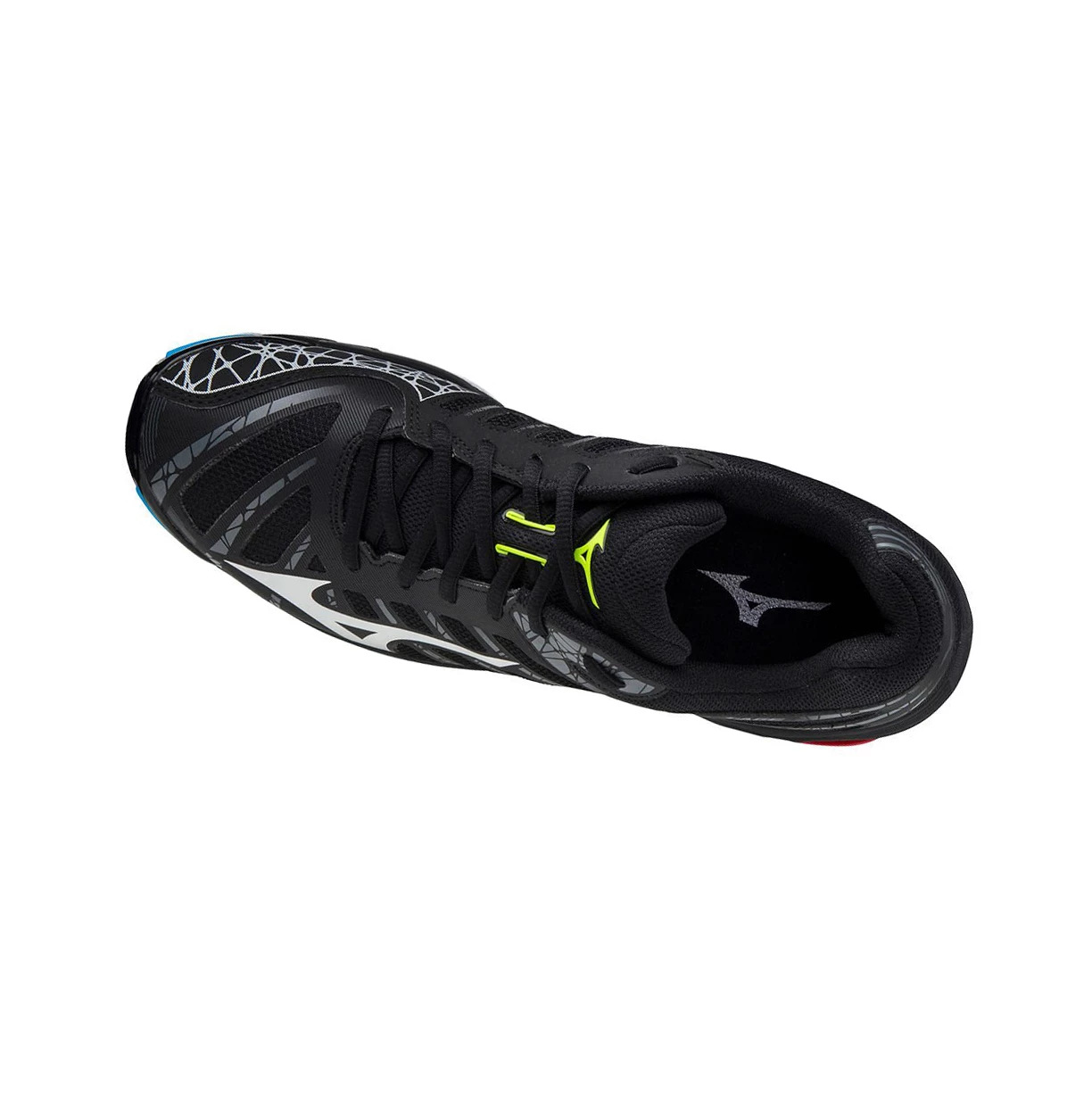 Zapatillas de Voleibol Mizuno Wave Voltage Mujer Black/White | 97352-VWQE