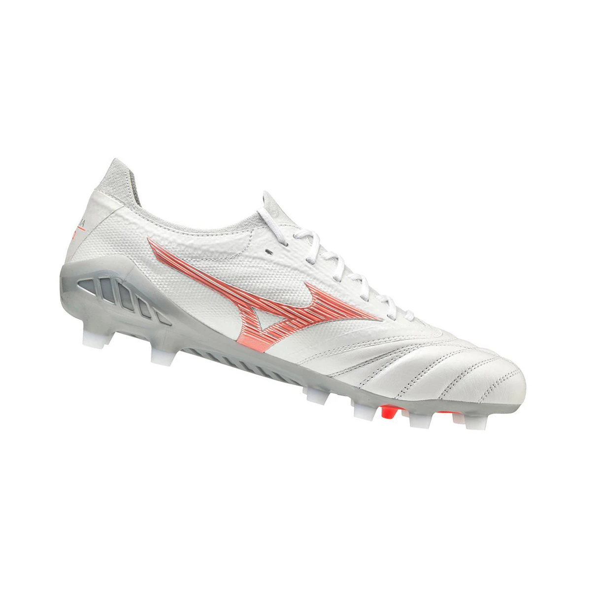 Zapatos De Fútbol Mizuno Morelia Neo 3 Beta Japan Mujer White/Coral | 15297-ADBJ