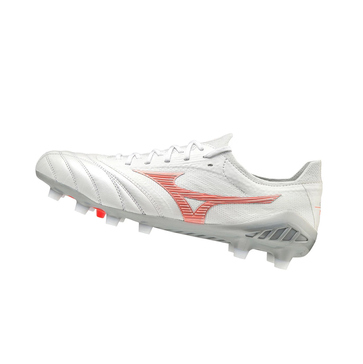 Zapatos De Fútbol Mizuno Morelia Neo 3 Beta Japan Hombre White/Coral | 42701-BIXQ