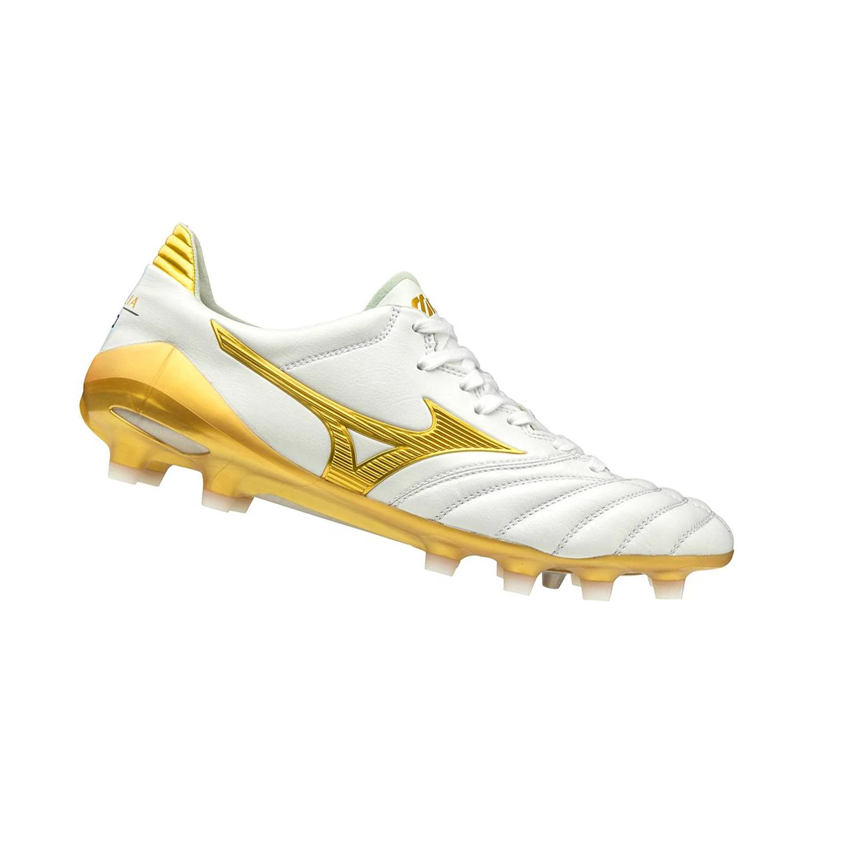 Zapatos De Fútbol Mizuno Morelia Neo Ii Made In Japan Hombre White/Gold | 62183-ACNB