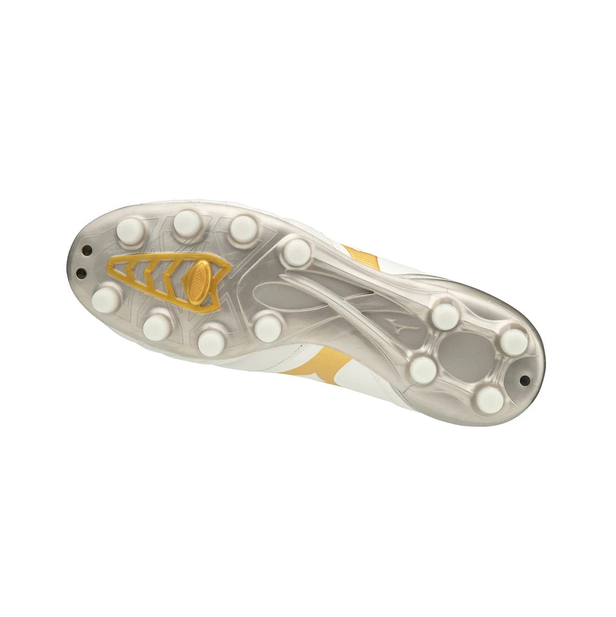 Zapatos De Fútbol Mizuno Morelia Neo Kl Ii Mujer White/Gold | 19723-UJYV