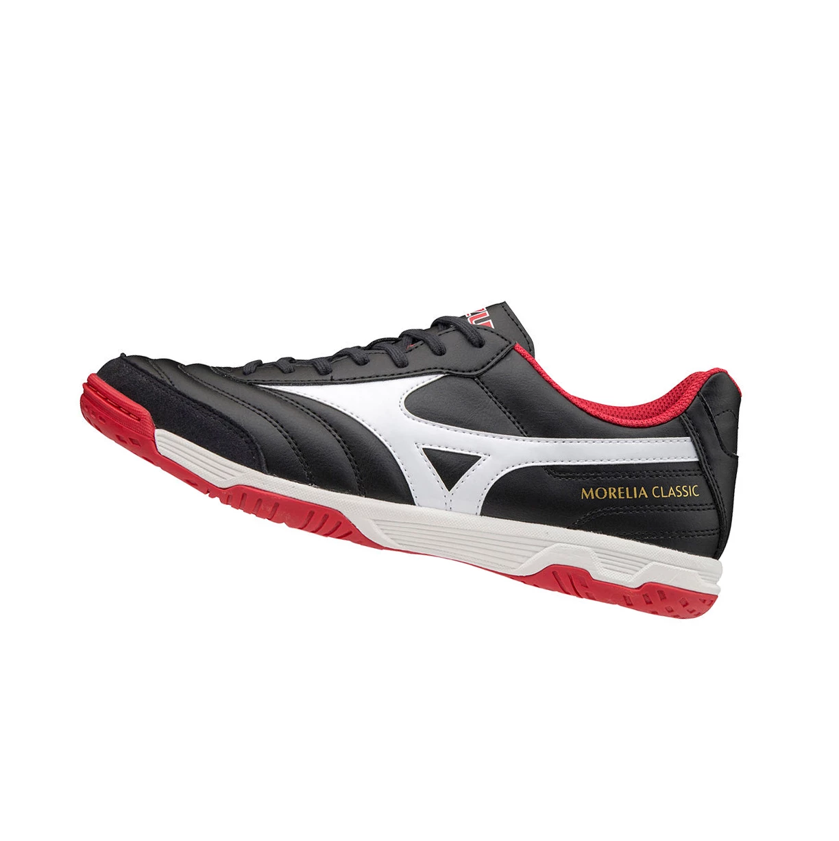 Zapatos De Fútbol Mizuno Morelia Sala Classic In Hombre Black/White/Red | 06437-LZAT