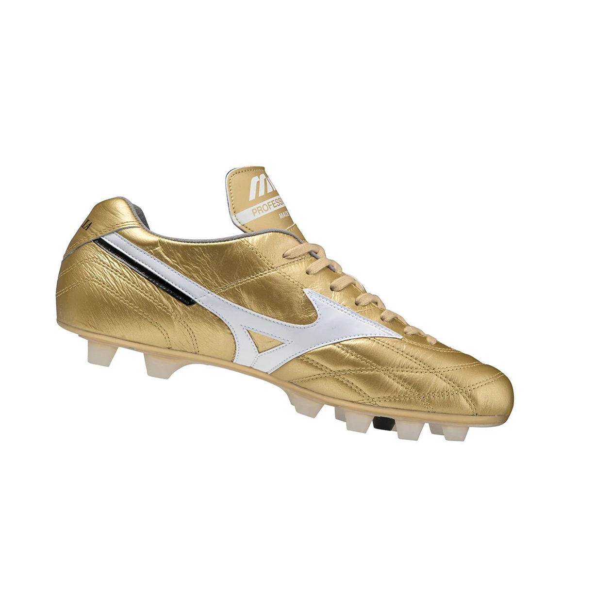 Zapatos De Fútbol Mizuno Morelia Ul Japan Mujer Gold/White | 49726-VFTX