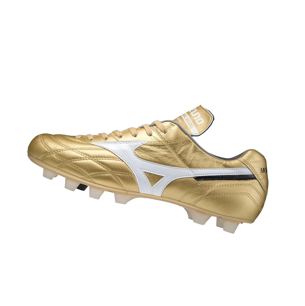 Zapatos De Fútbol Mizuno Morelia Ul Japan Mujer Gold/White | 49726-VFTX