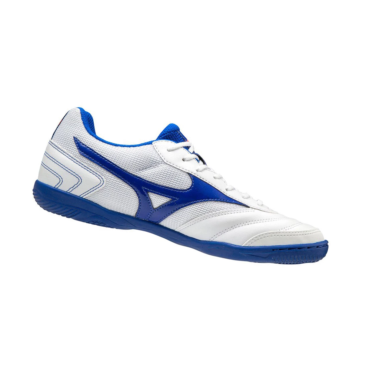 Zapatos De Fútbol Mizuno Mrl Sala Club In Mujer White/Blue | 41639-GZXJ