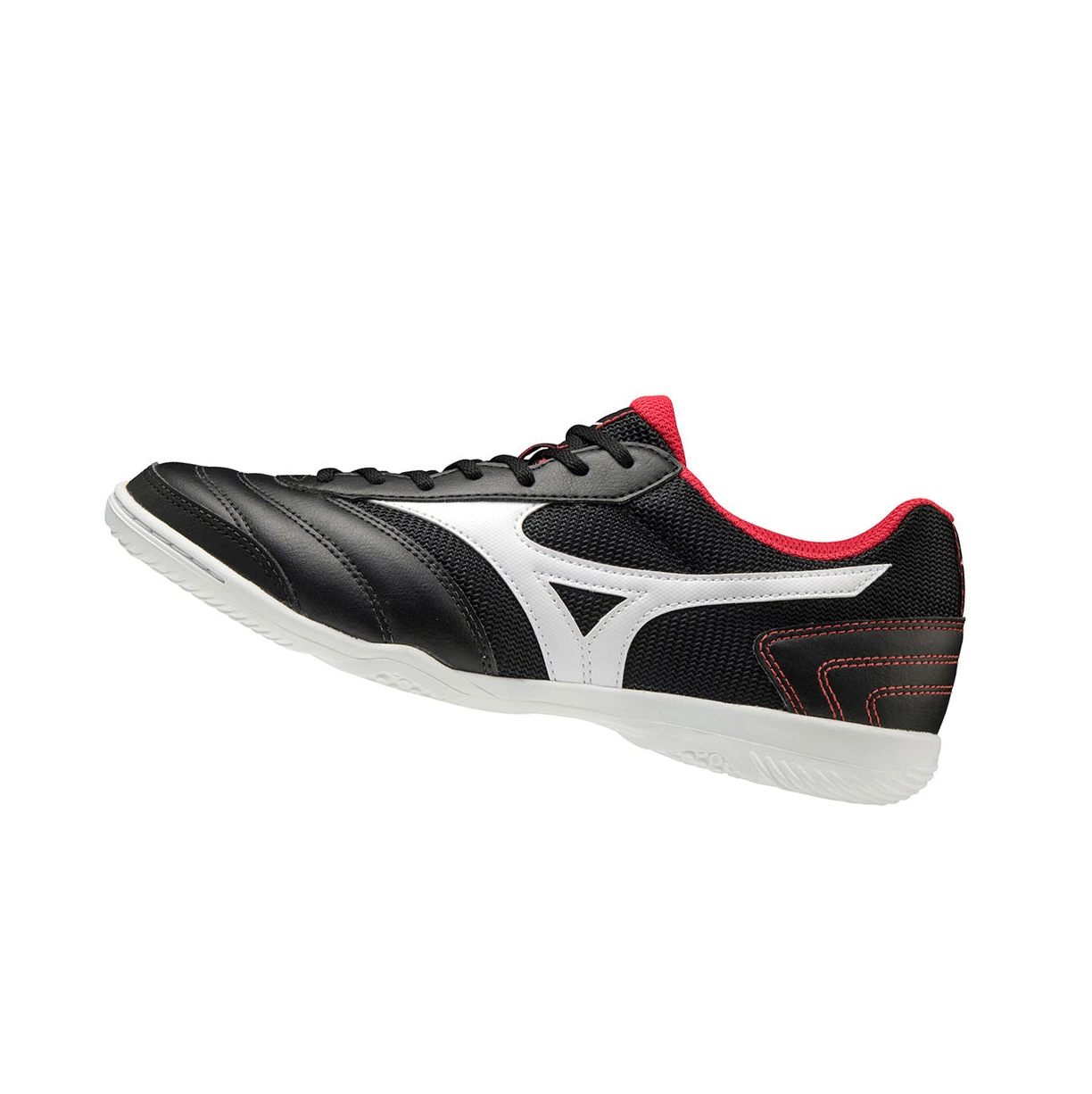 Zapatos De Fútbol Mizuno Mrl Sala Club In Hombre Black/Silver/Red | 42103-VALD