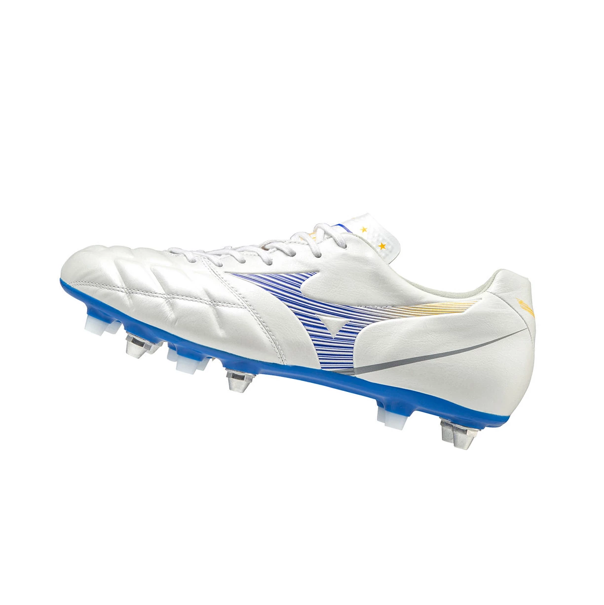 Zapatos De Fútbol Mizuno Rebula Cup Japan Mix Hombre Blancas | 48360-JUZO