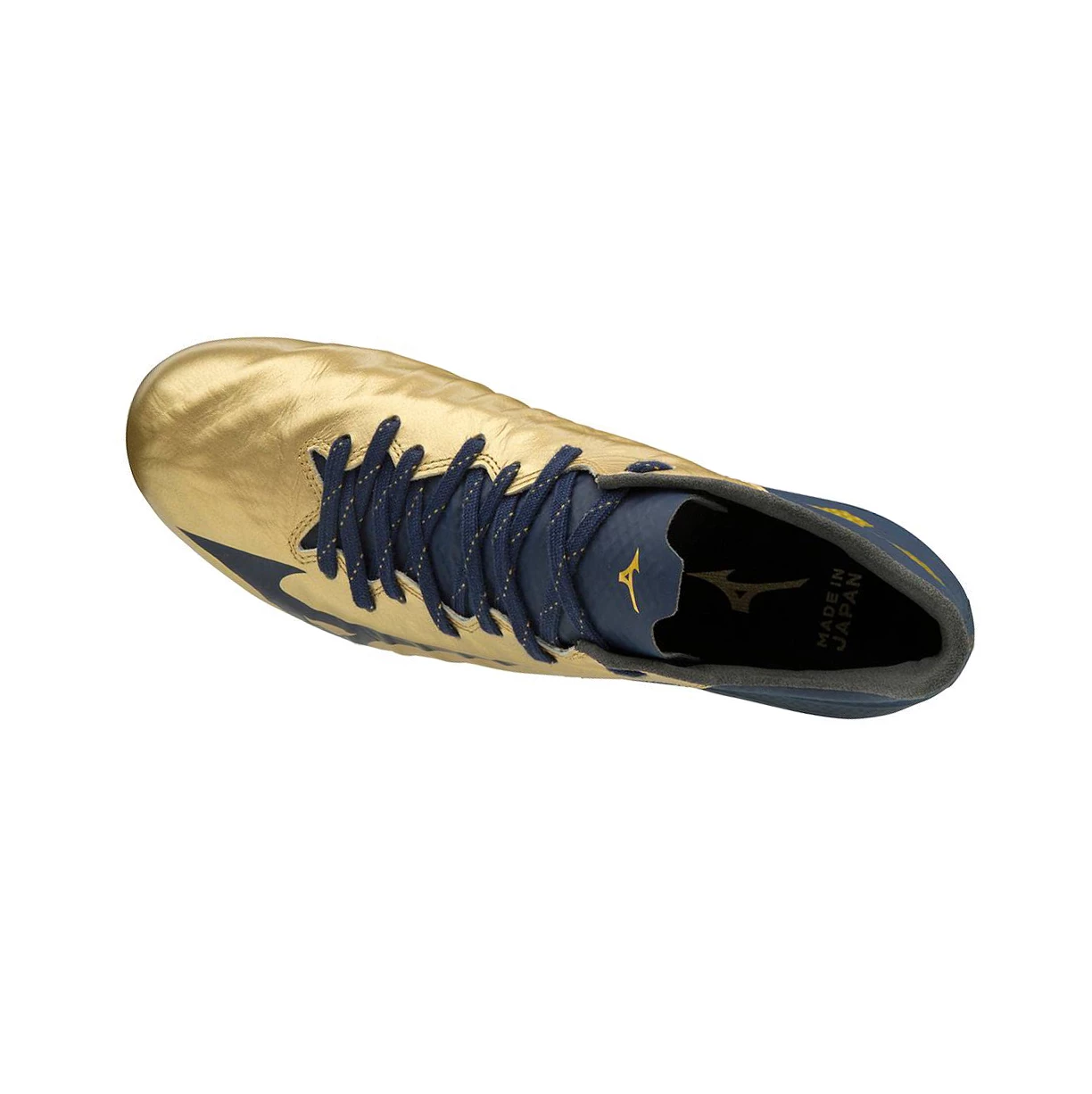 Zapatos De Fútbol Mizuno Rebula III Japan Hombre Gold/Navy | 71389-PZJS