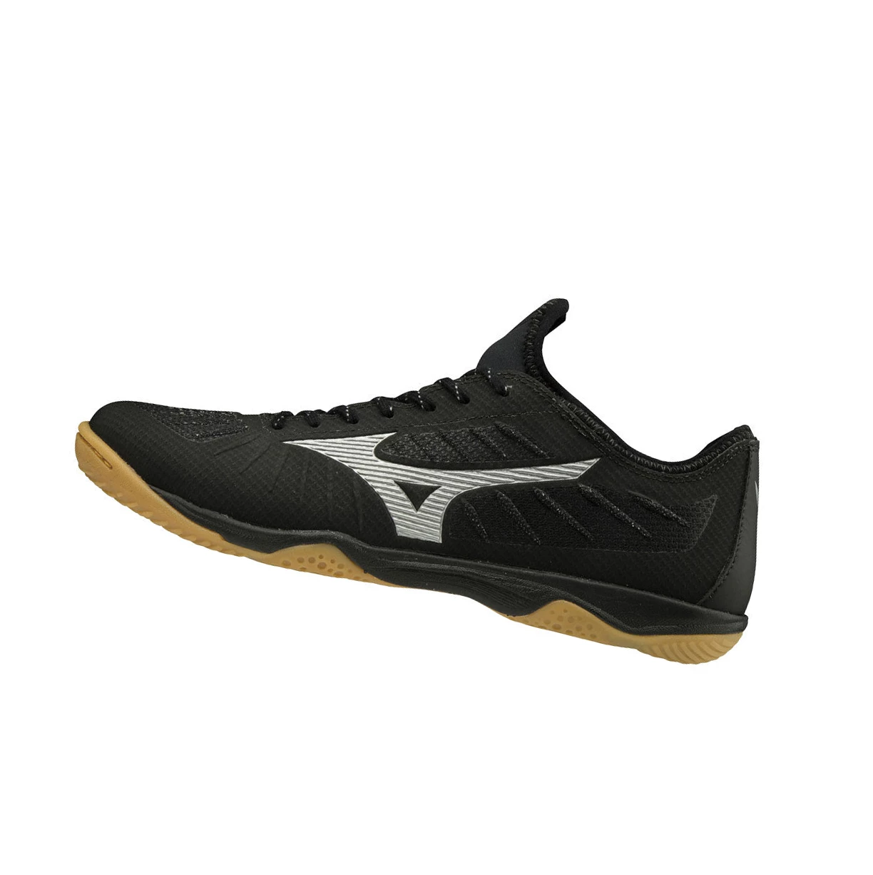 Zapatos De Fútbol Mizuno Rebula Sala Elite In Hombre Black/Silver | 39407-HNEI