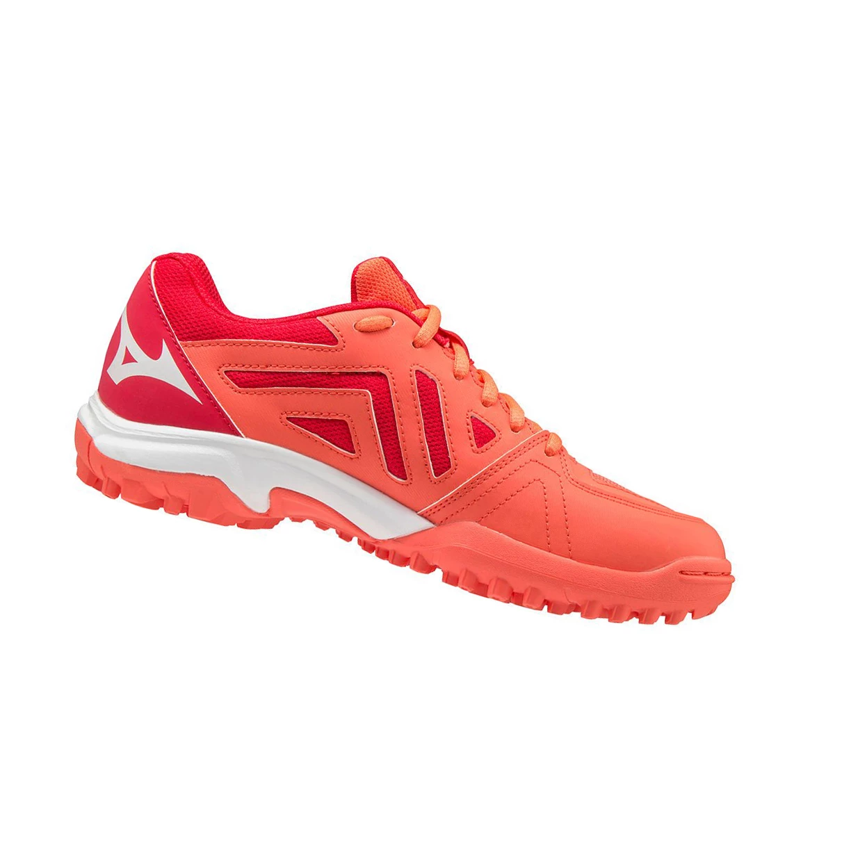 Zapatos de Hockey Mizuno Wave Lynx Hombre Coral/white | 09741-LPNG