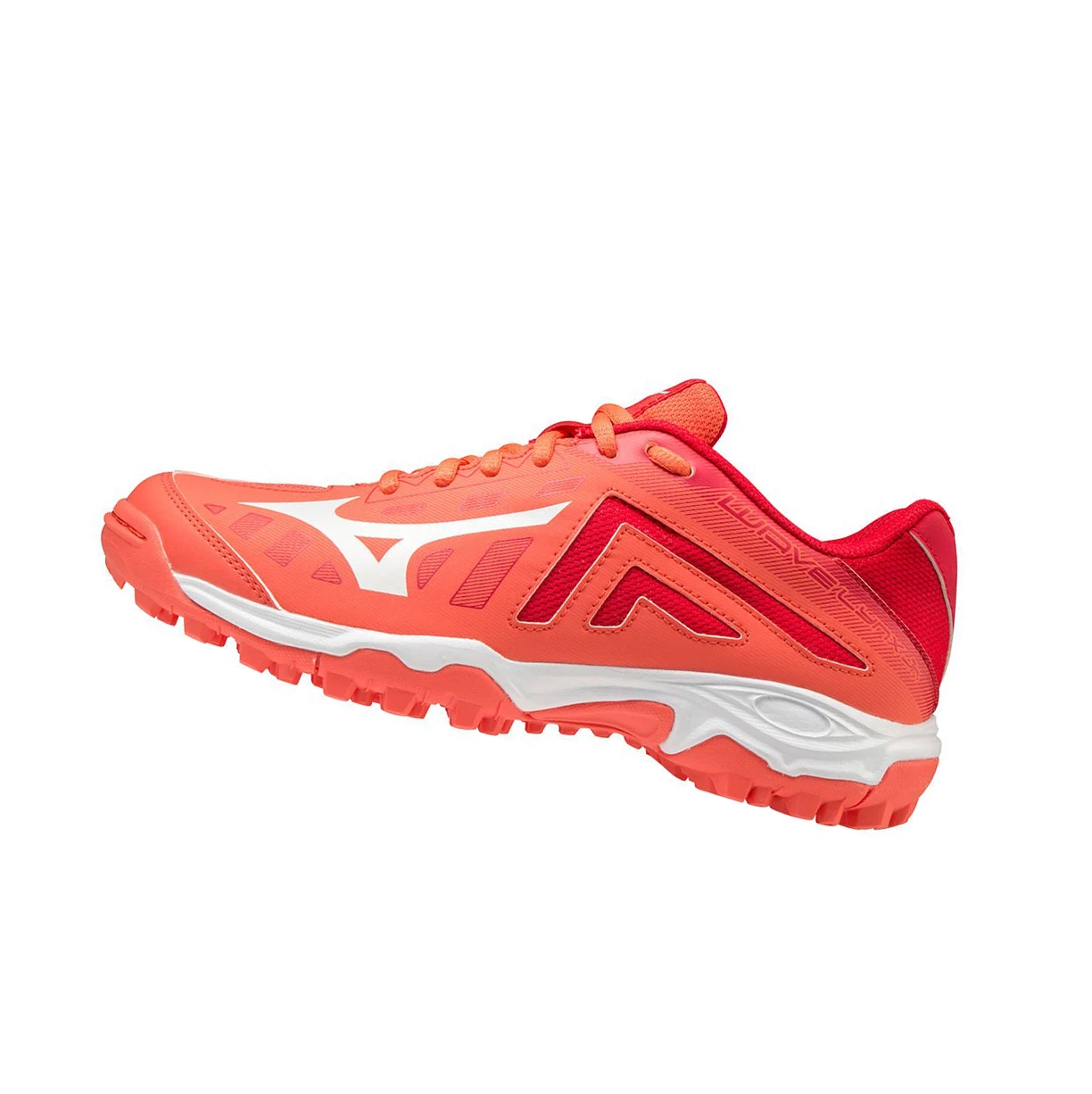 Zapatos de Hockey Mizuno Wave Lynx Hombre Coral/white | 09741-LPNG