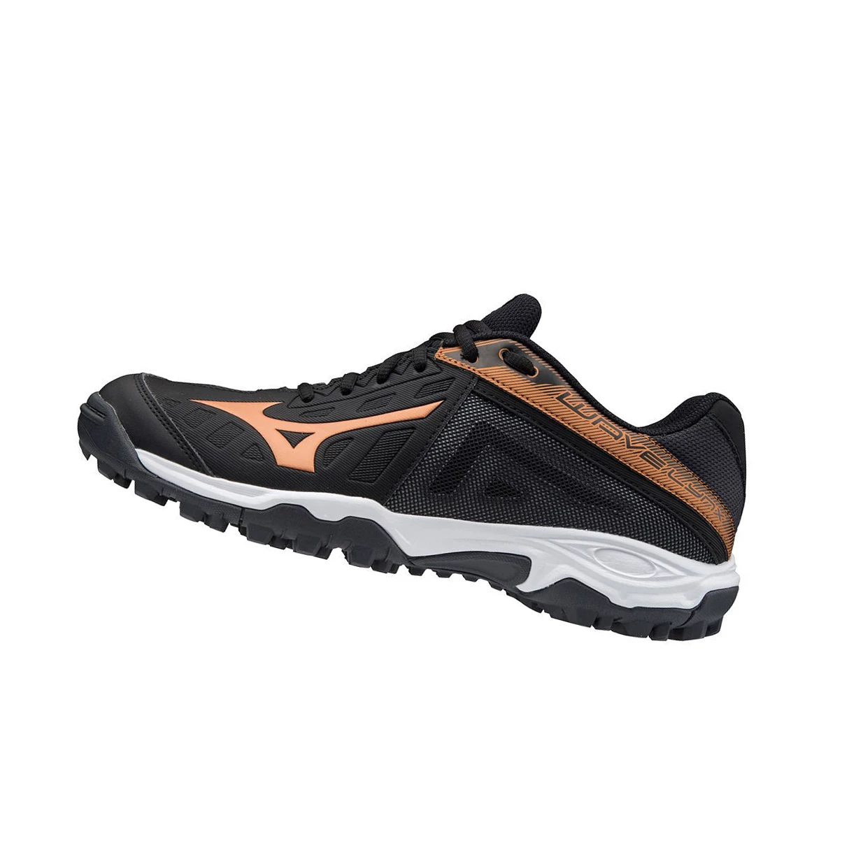 Zapatos de Hockey Mizuno Wave Lynx Hombre Black/White | 42193-RCSE