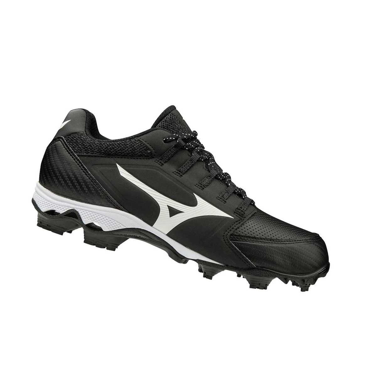 Zapatos de Softbol Mizuno 9-spike Advanced Finch Elite 4 Tpu Molded Mujer Black/White | 03186-KJRI