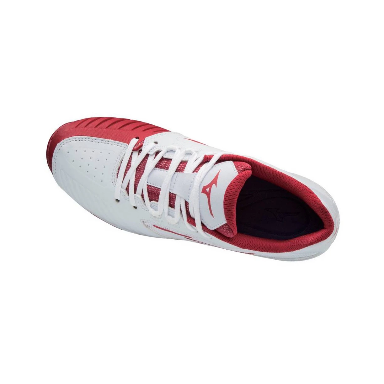 Zapatos de Softbol Mizuno 9-spike Advanced Sweep 4 Low Metal Mujer White/Red | 03428-QCLN