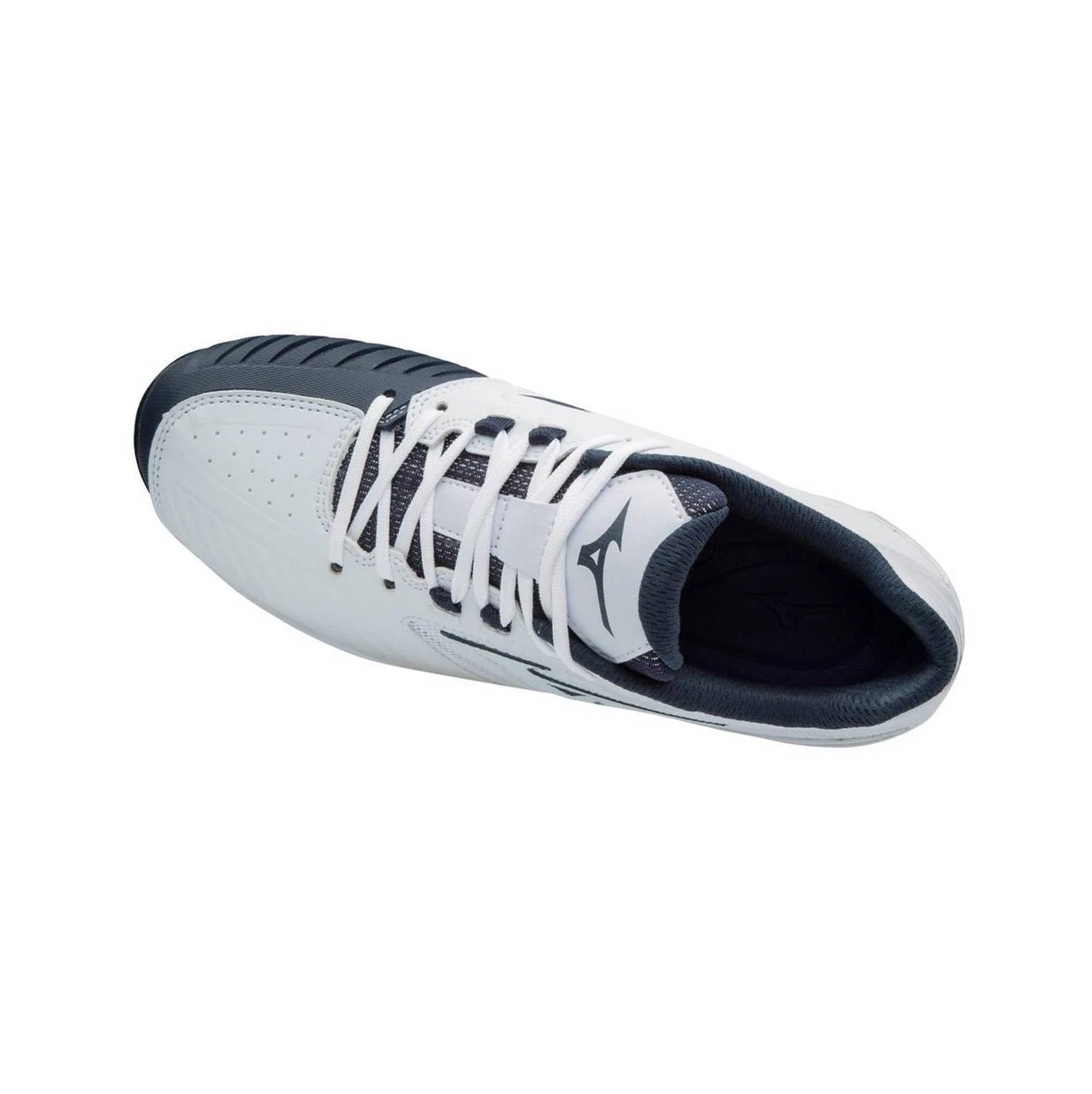 Zapatos de Softbol Mizuno 9-spike Advanced Sweep 4 Low Metal Mujer White/Navy | 05729-UGOT