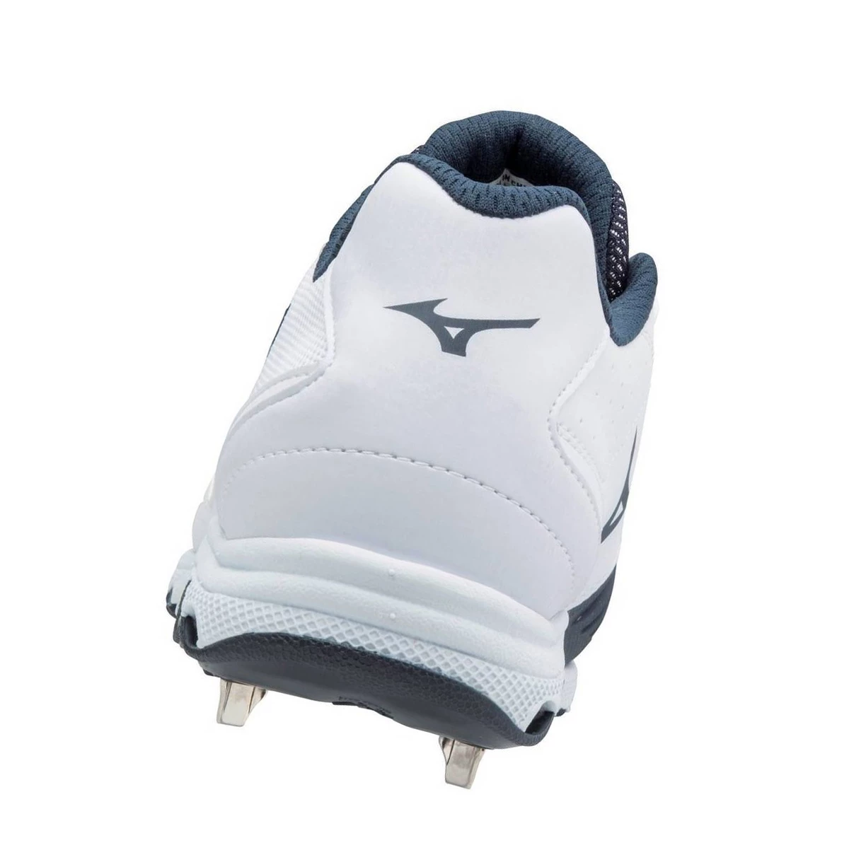 Zapatos de Softbol Mizuno 9-spike Advanced Sweep 4 Low Metal Mujer White/Navy | 05729-UGOT