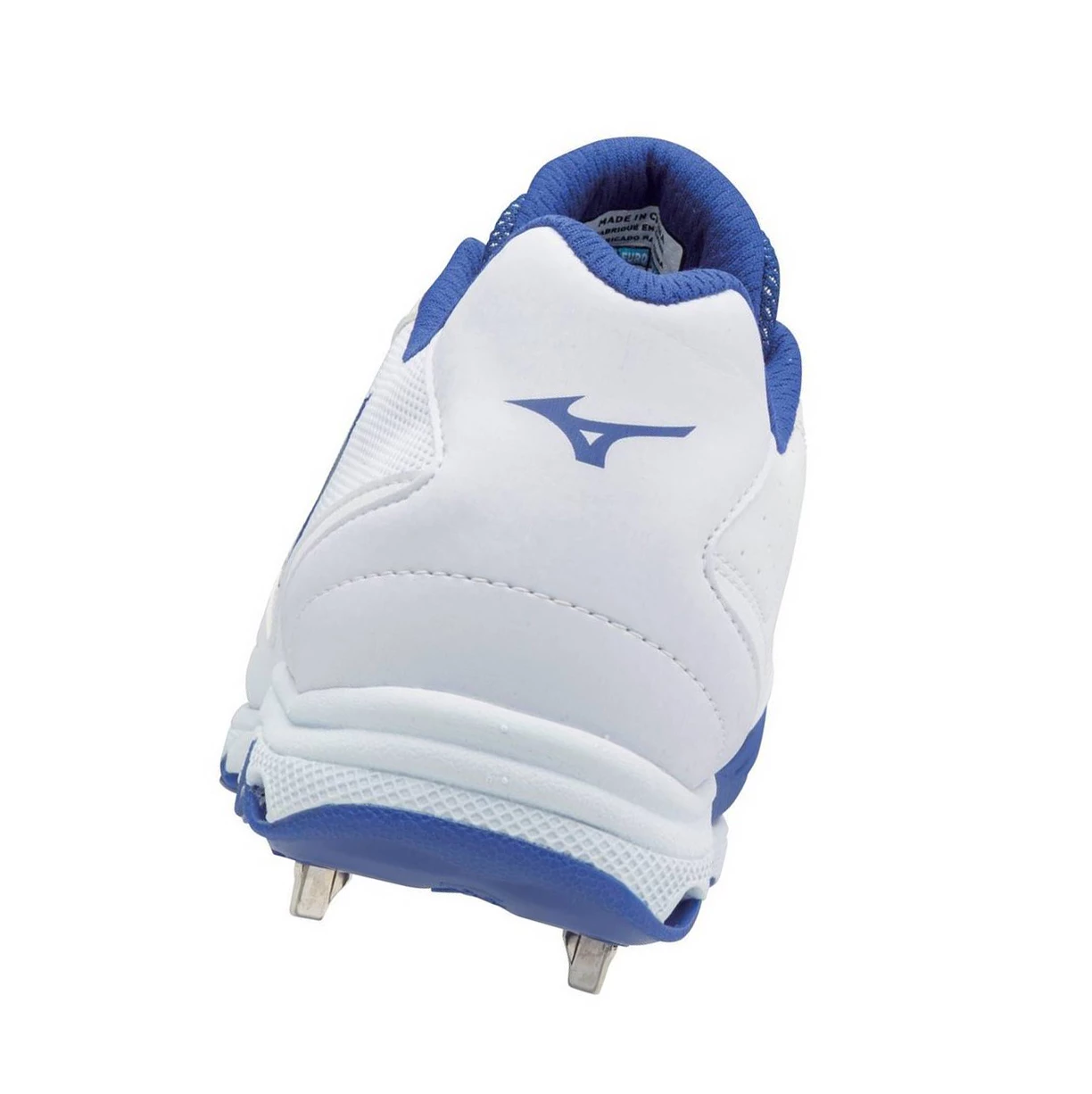 Zapatos de Softbol Mizuno 9-spike Advanced Sweep 4 Low Metal Mujer White/Royal | 32986-CRXD