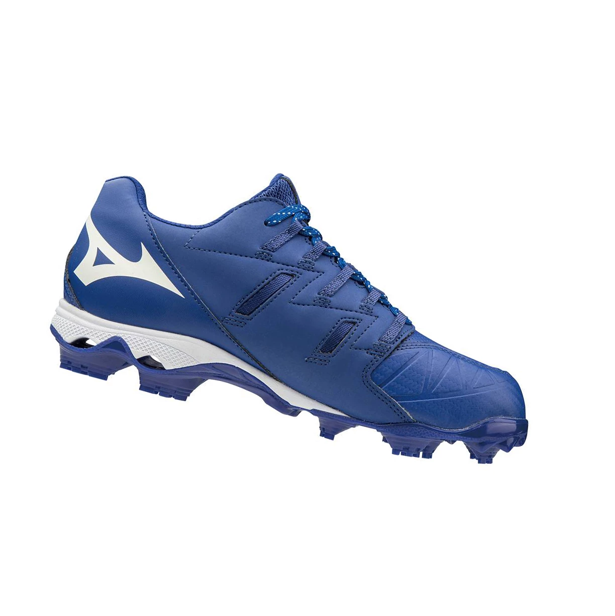 Zapatos de Softbol Mizuno 9-spike Advanced Finch Elite 4 Tpu Molded Mujer Royal/White | 85614-ODMT