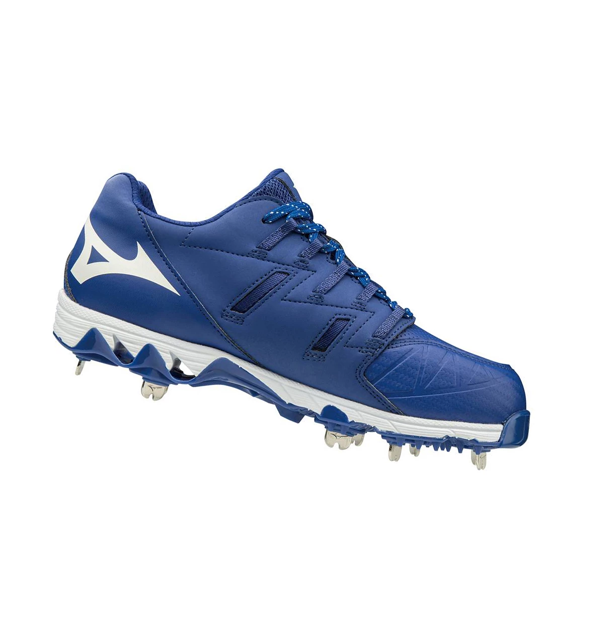 Zapatos de Softbol Mizuno 9-spike Swift 6 Low Metal Mujer Royal/White | 07835-YUAH