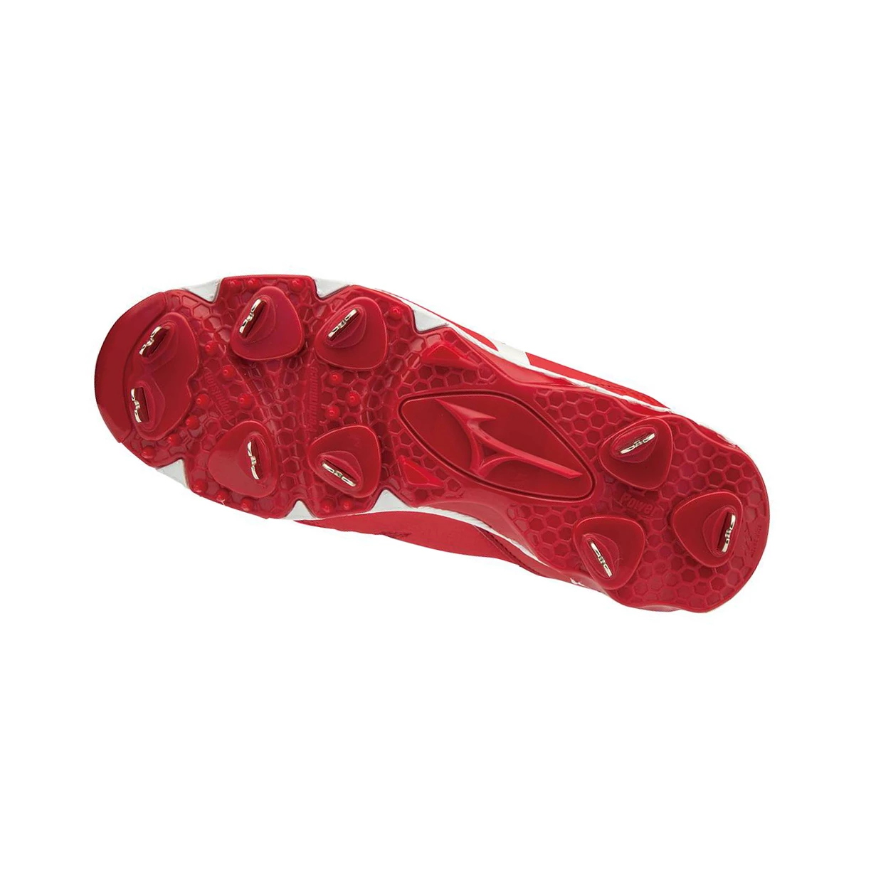 Zapatos de Softbol Mizuno 9-spike Swift 6 Low Metal Mujer Red/White | 12356-VFLU