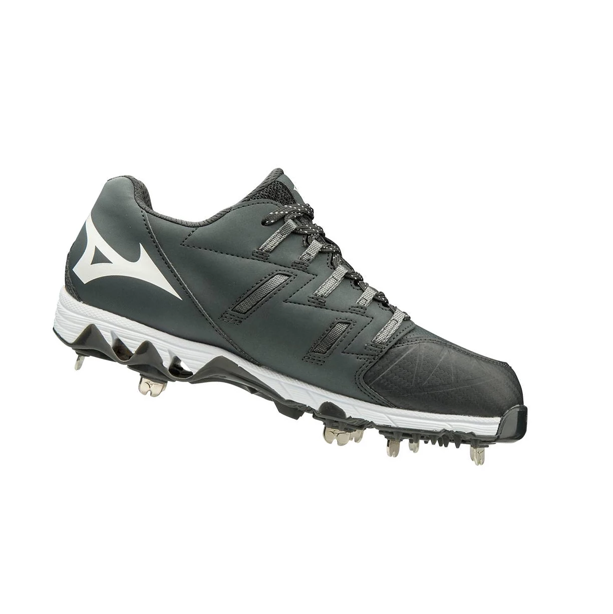 Zapatos de Softbol Mizuno 9-spike Swift 6 Low Metal Mujer Grey/White | 38057-DFSW