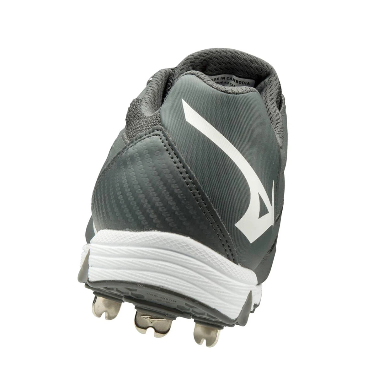 Zapatos de Softbol Mizuno 9-spike Swift 6 Low Metal Mujer Grey/White | 38057-DFSW