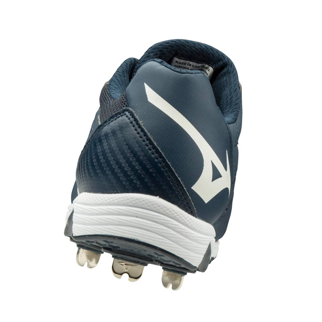 Zapatos de Softbol Mizuno 9-spike Swift 6 Low Metal Mujer Navy/White | 63142-TNDM