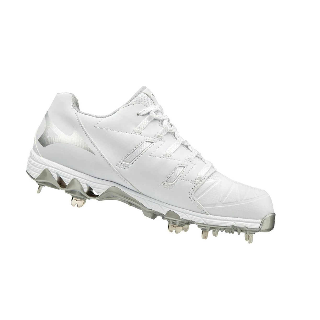 Zapatos de Softbol Mizuno 9-spike Swift 6 Low Metal Mujer Blancas | 90762-MQKW