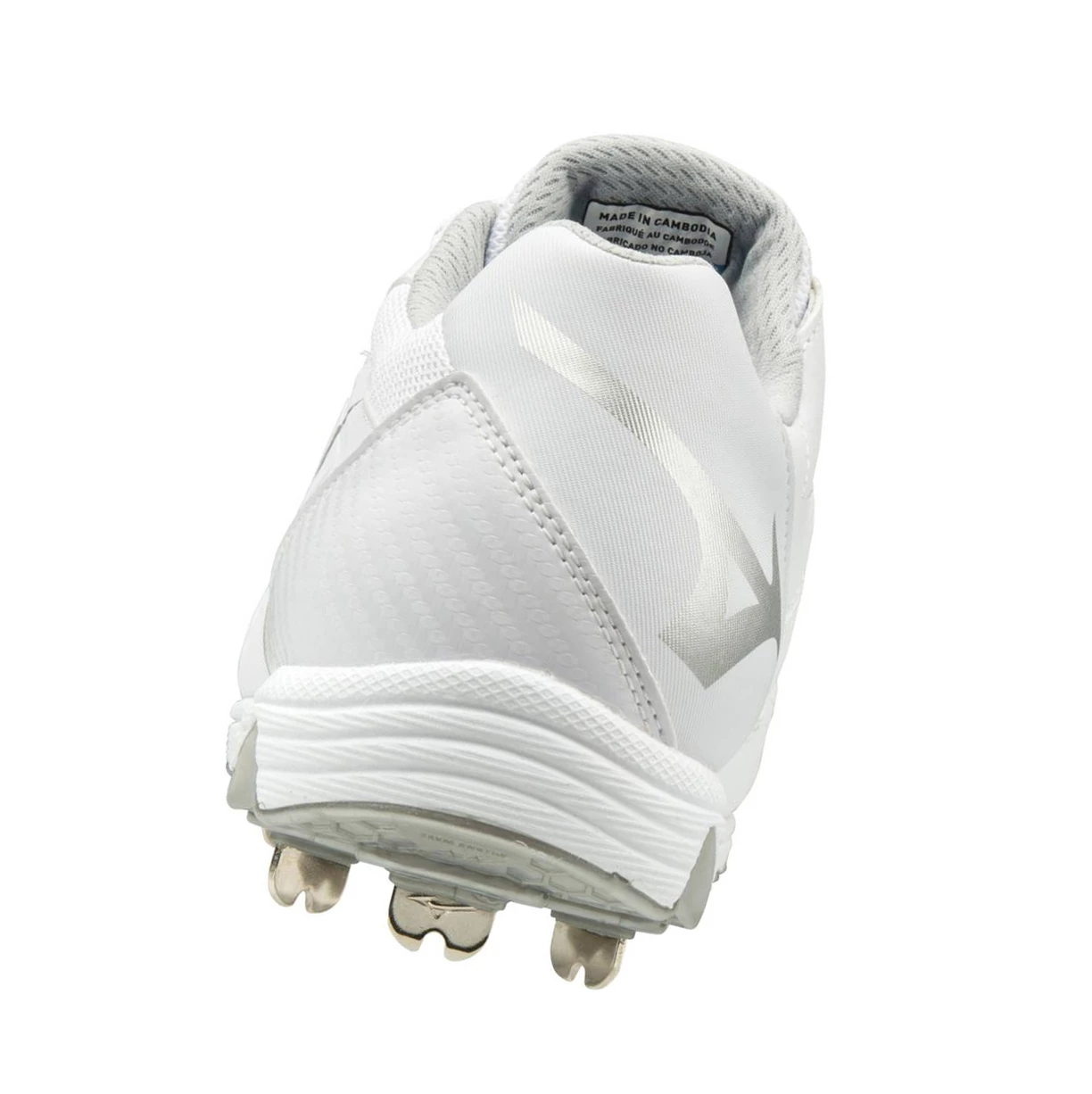 Zapatos de Softbol Mizuno 9-spike Swift 6 Low Metal Mujer Blancas | 90762-MQKW