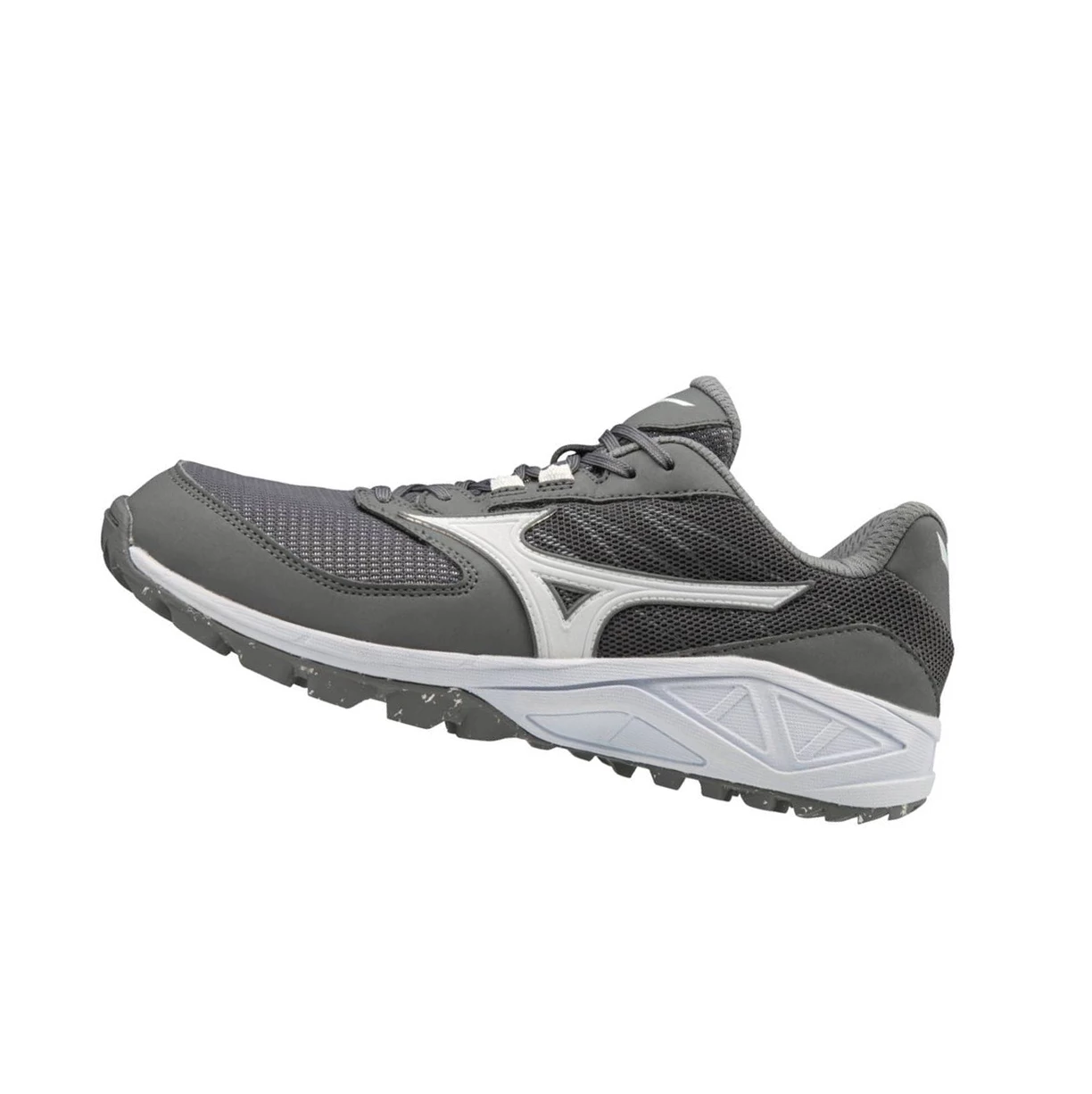 Zapatos de Softbol Mizuno Dominant All Surface Turf Mujer Grey/White | 45693-WHMF