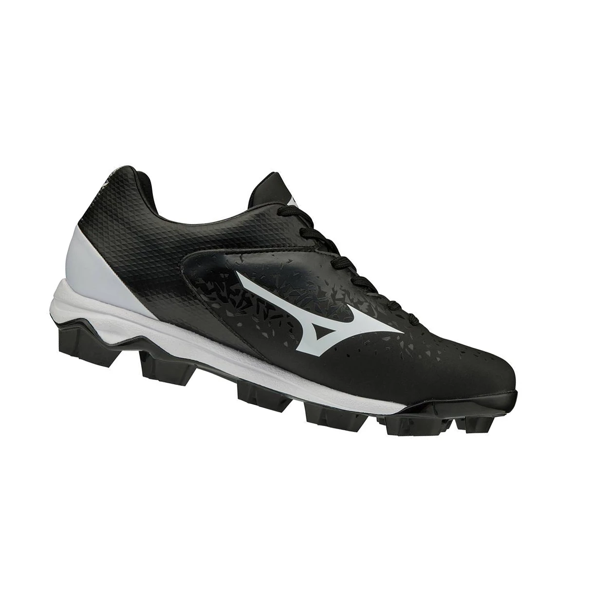 Zapatos de Softbol Mizuno Finch Select Nine Molded Mujer Black/White | 62148-KBOE