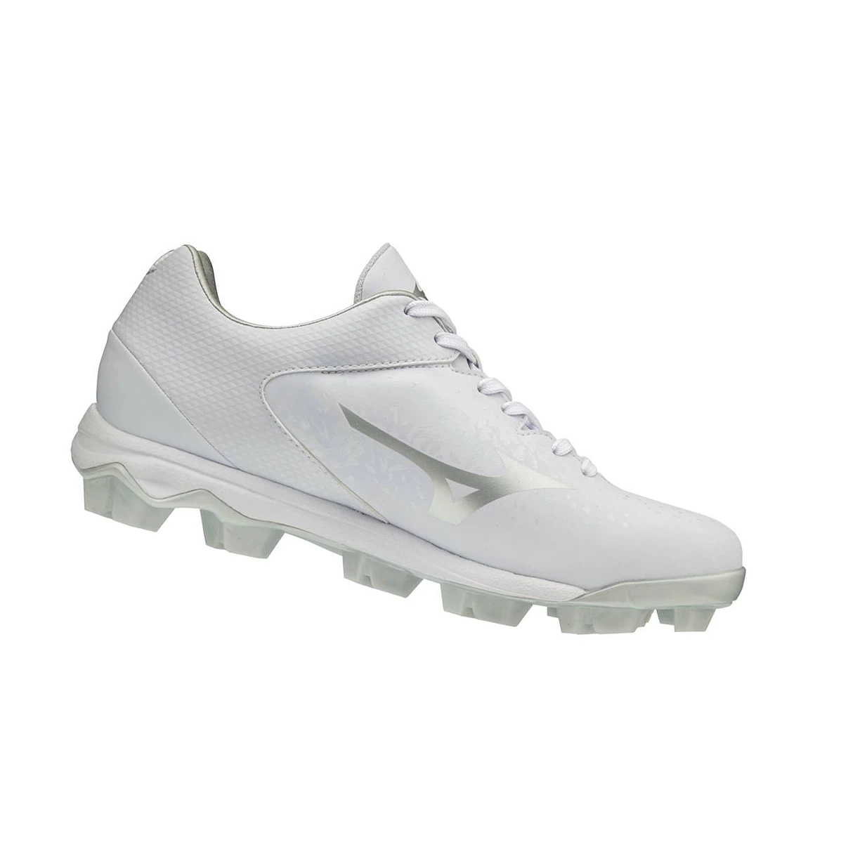 Zapatos de Softbol Mizuno Finch Select Nine Molded Mujer Blancas | 73906-JXZO