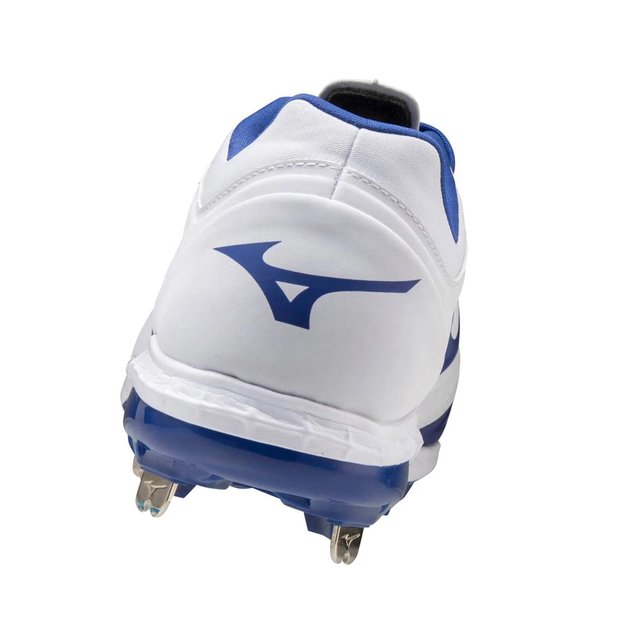 Zapatos de Softbol Mizuno Sweep 5 Low Metal Mujer White/Royal | 38950-RSHY