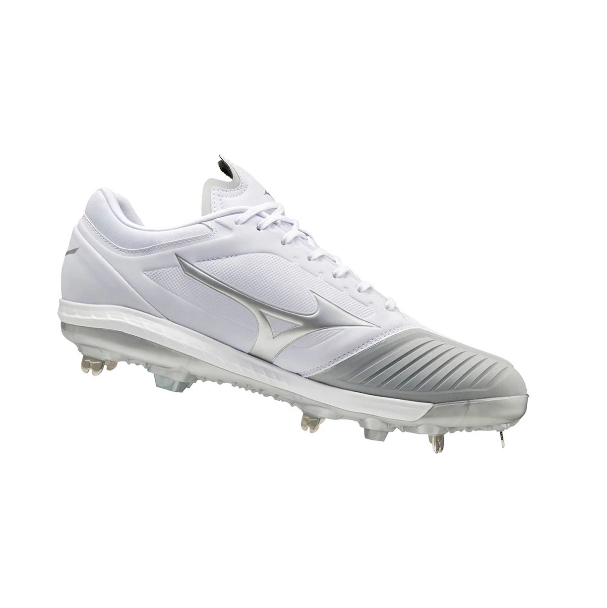 Zapatos de Softbol Mizuno Sweep 5 Low Metal Mujer Blancas | 64158-BSZA