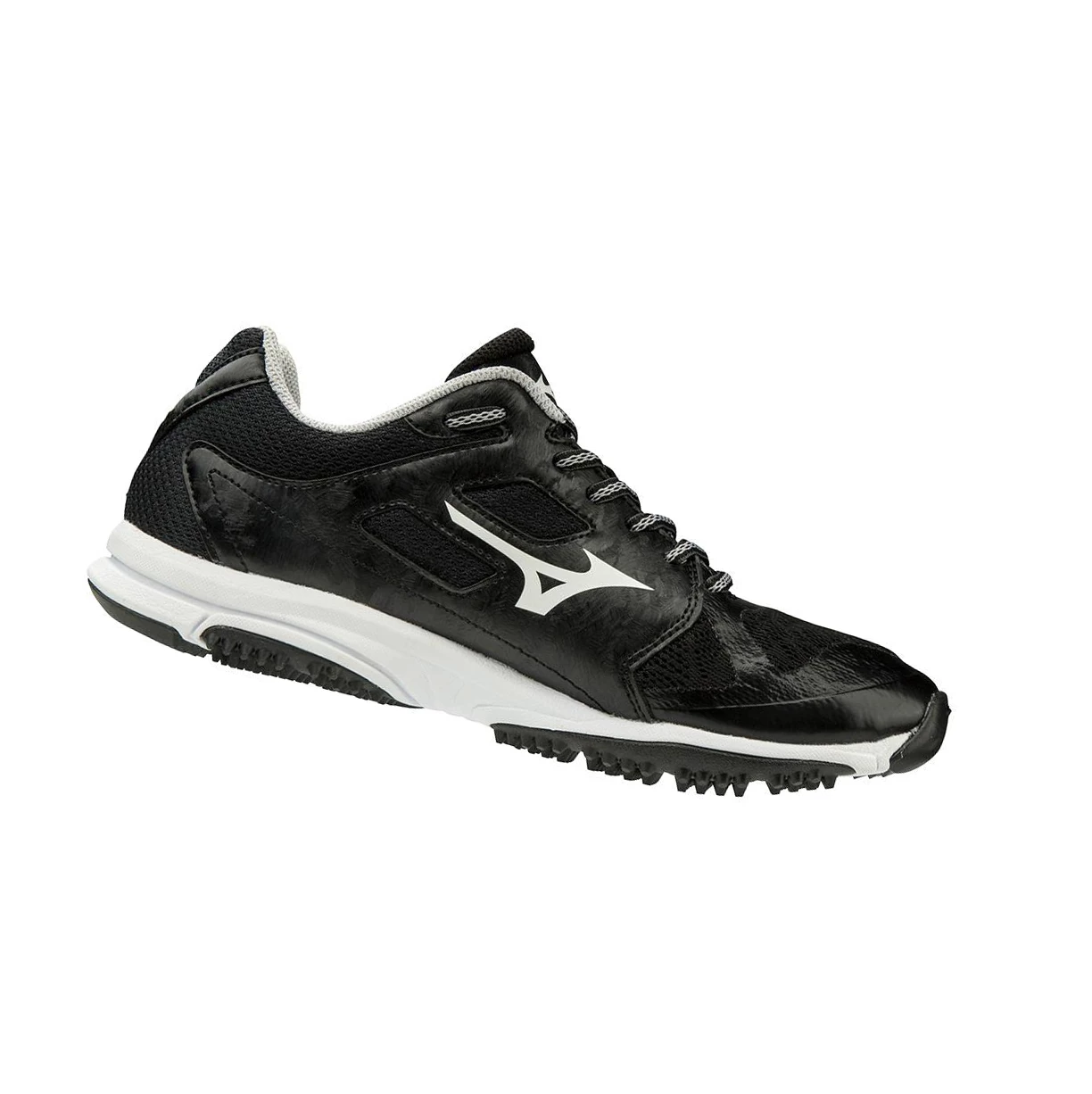 Zapatos de Softbol Mizuno Utility Mujer Black/White | 30254-SIUZ