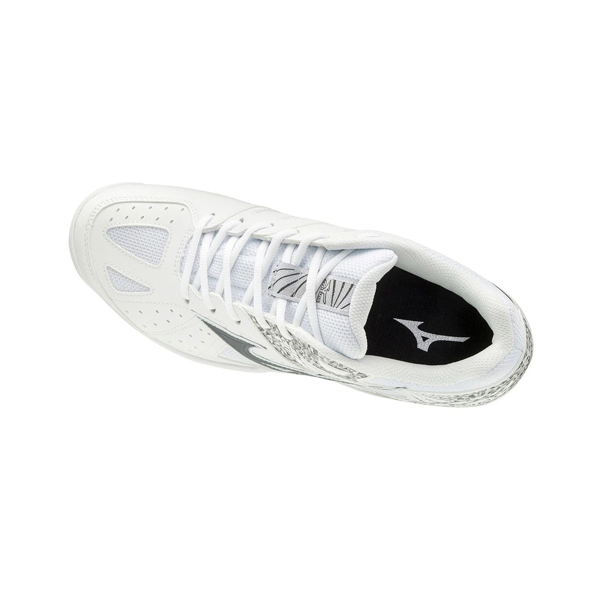 Zapatos de Tenis Mizuno Break Shot 2 Ac Mujer White/Black/White | 86037-TUWZ