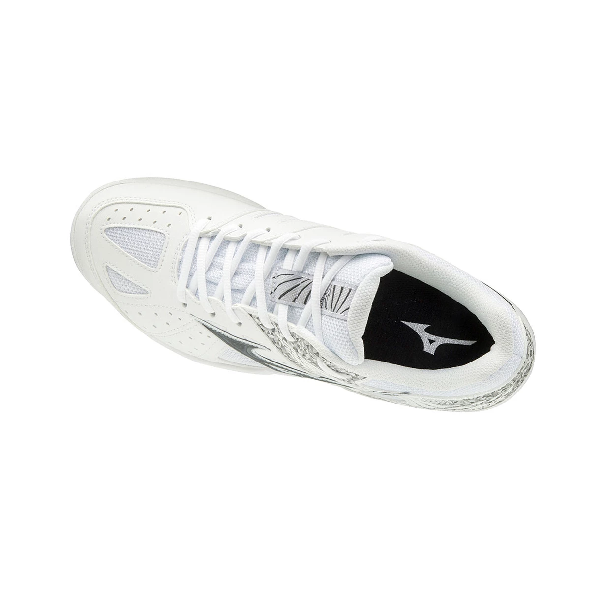 Zapatos de Tenis Mizuno Break Shot 2 Cc Hombre White/Black/White | 29307-KFDZ