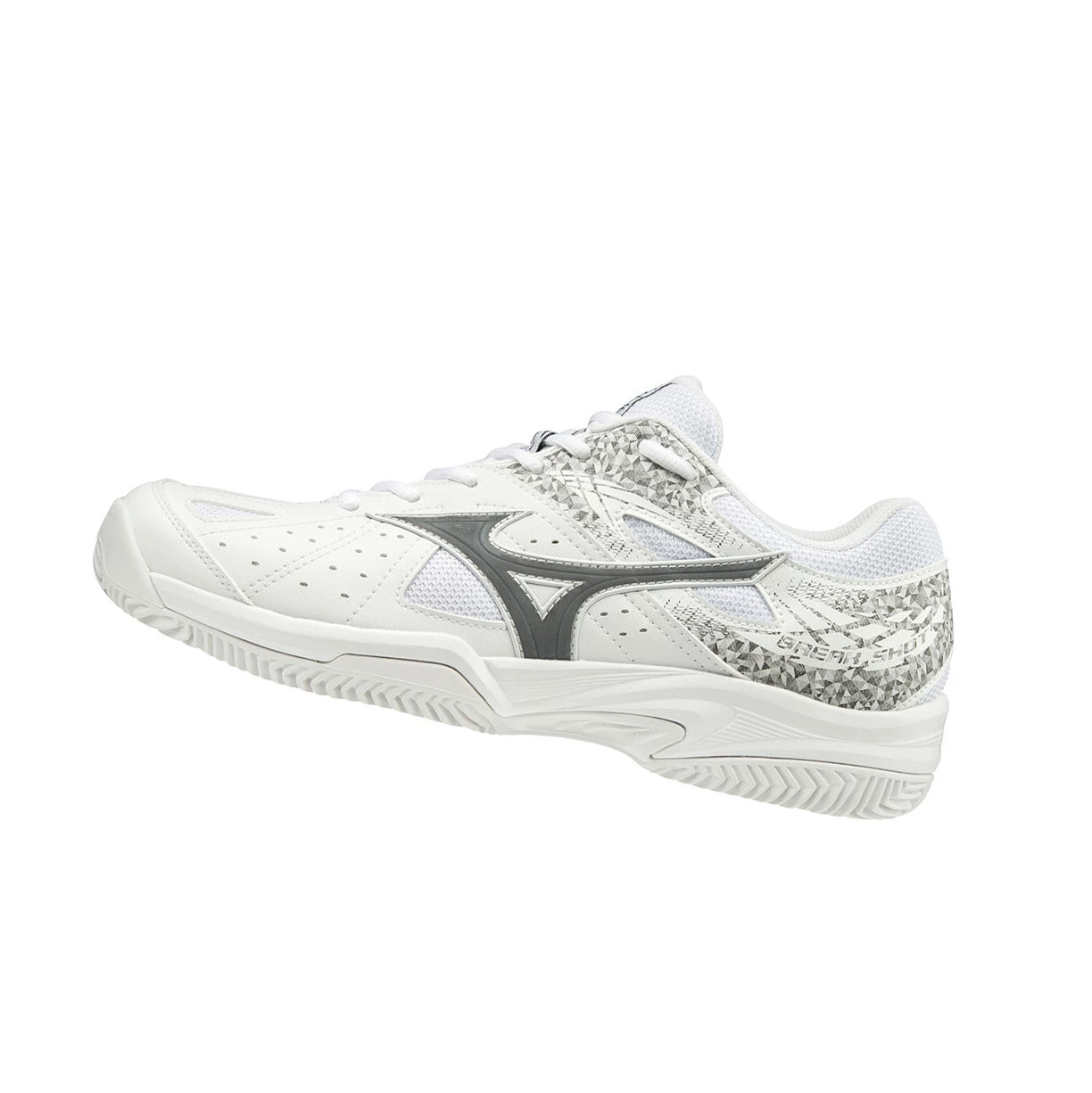 Zapatos de Tenis Mizuno Break Shot 2 Cc Hombre White/Black/White | 29307-KFDZ