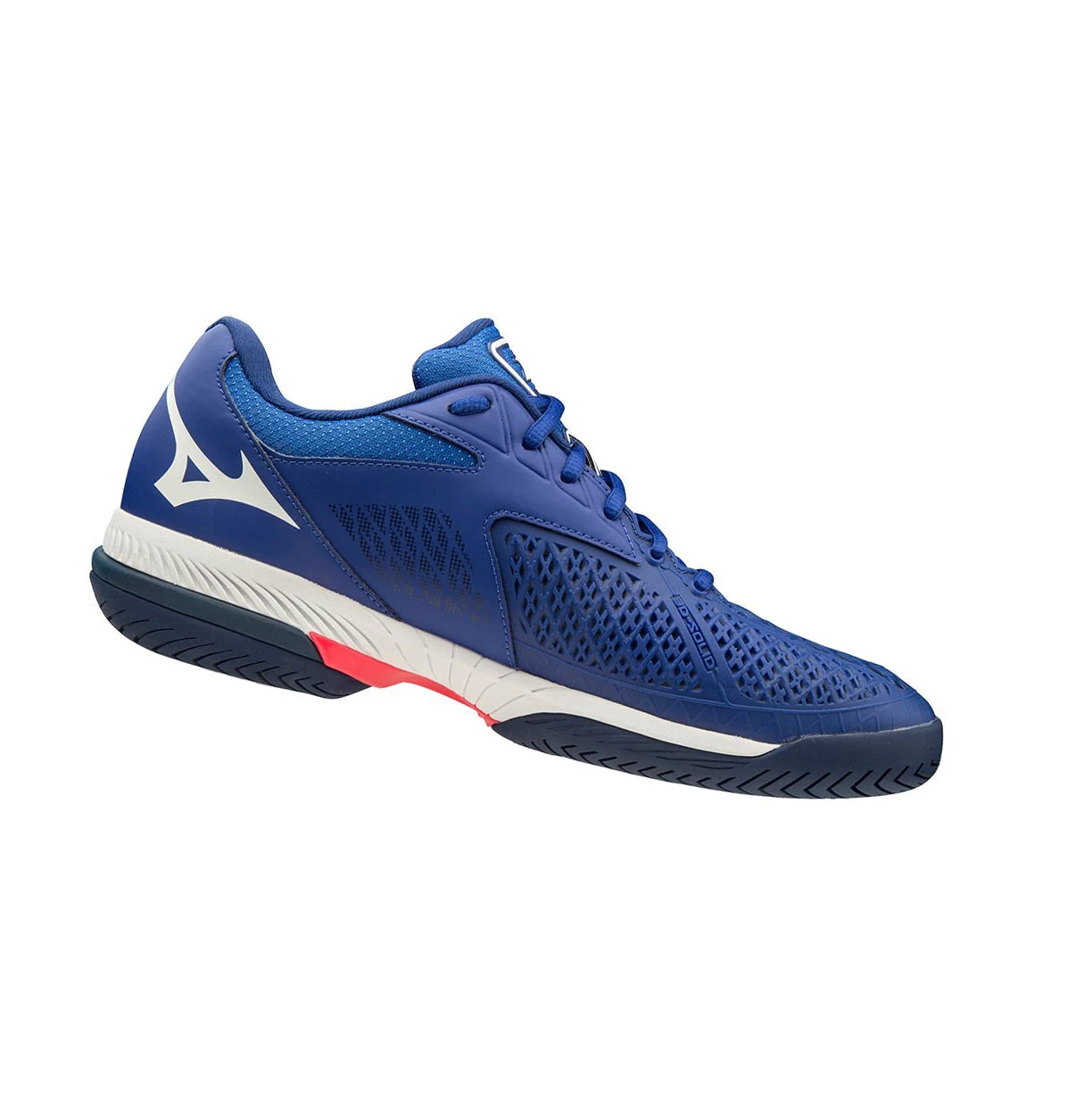 Zapatos de Tenis Mizuno Wave Exceed Tour 4 Ac Mujer Blue/White/Pink | 14806-OKHV