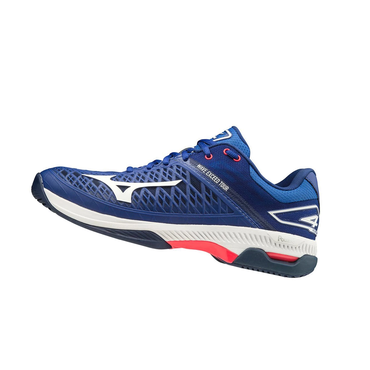 Zapatos de Tenis Mizuno Wave Exceed Tour 4 Ac Mujer Blue/White/Pink | 14806-OKHV