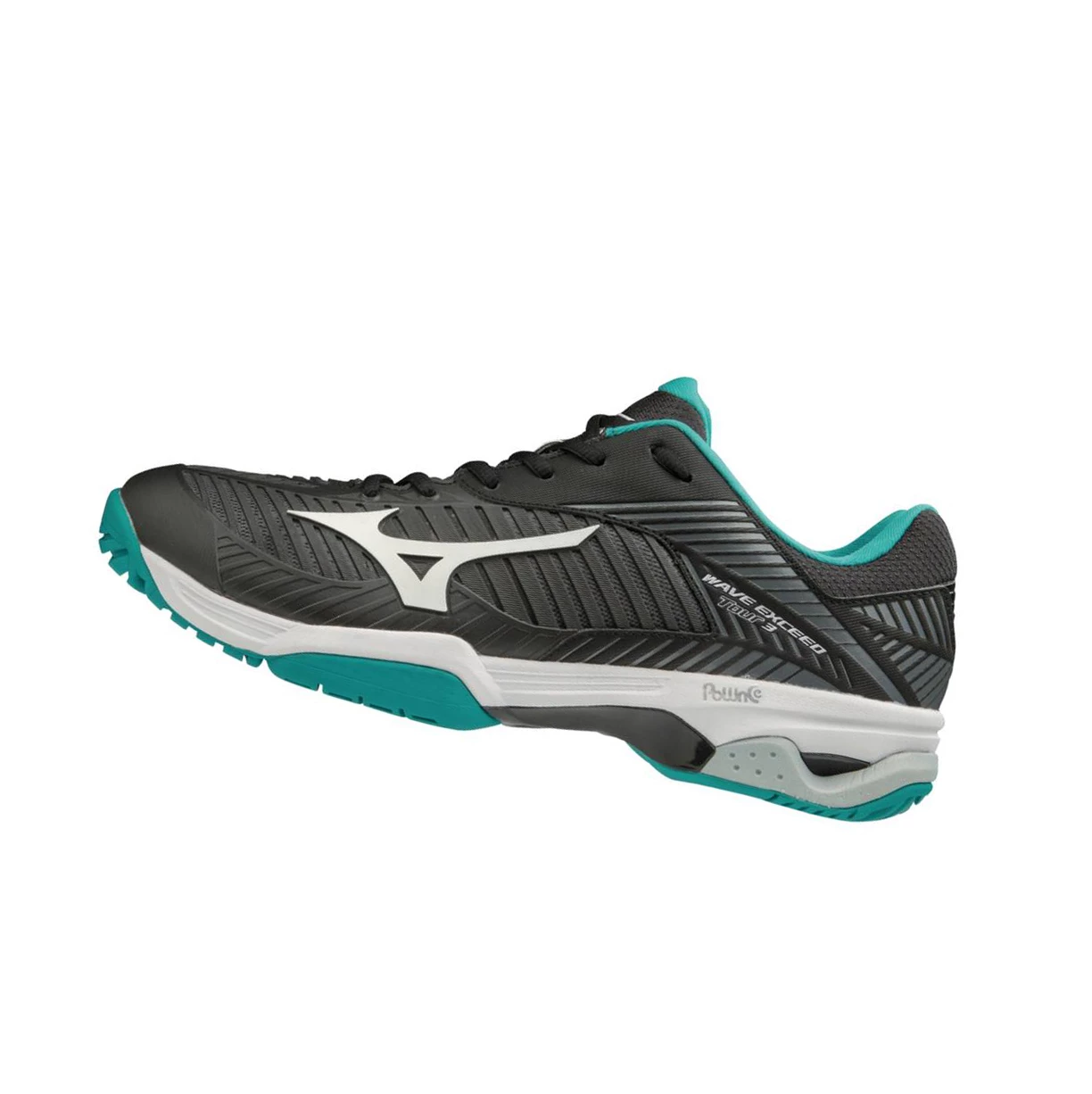 Zapatos de Tenis Mizuno Wave Exceed Tour 3 Ac Hombre Black/White | 18203-NUWI