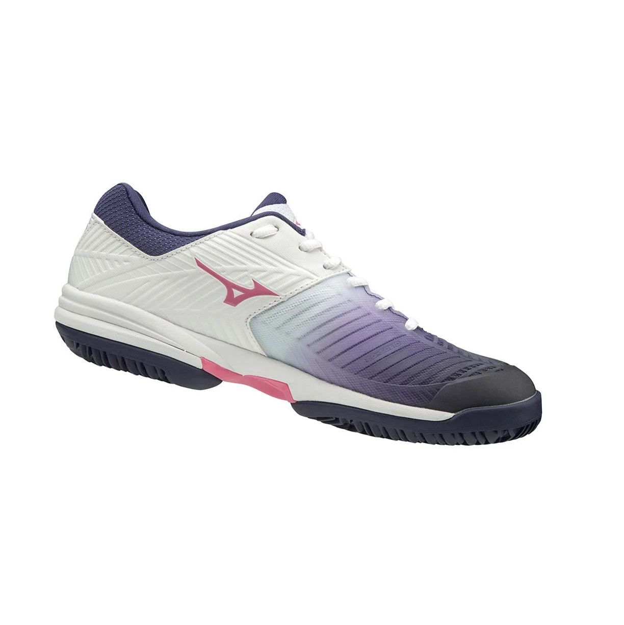 Zapatos de Tenis Mizuno Wave Exceed Tour 3cc Mujer White/Purple/Pink | 25431-TUDY