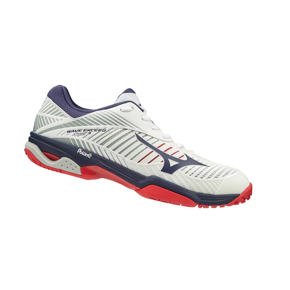 Zapatos de Tenis Mizuno Wave Exceed Tour 3 Ac Hombre Blancas | 28367-NBRT