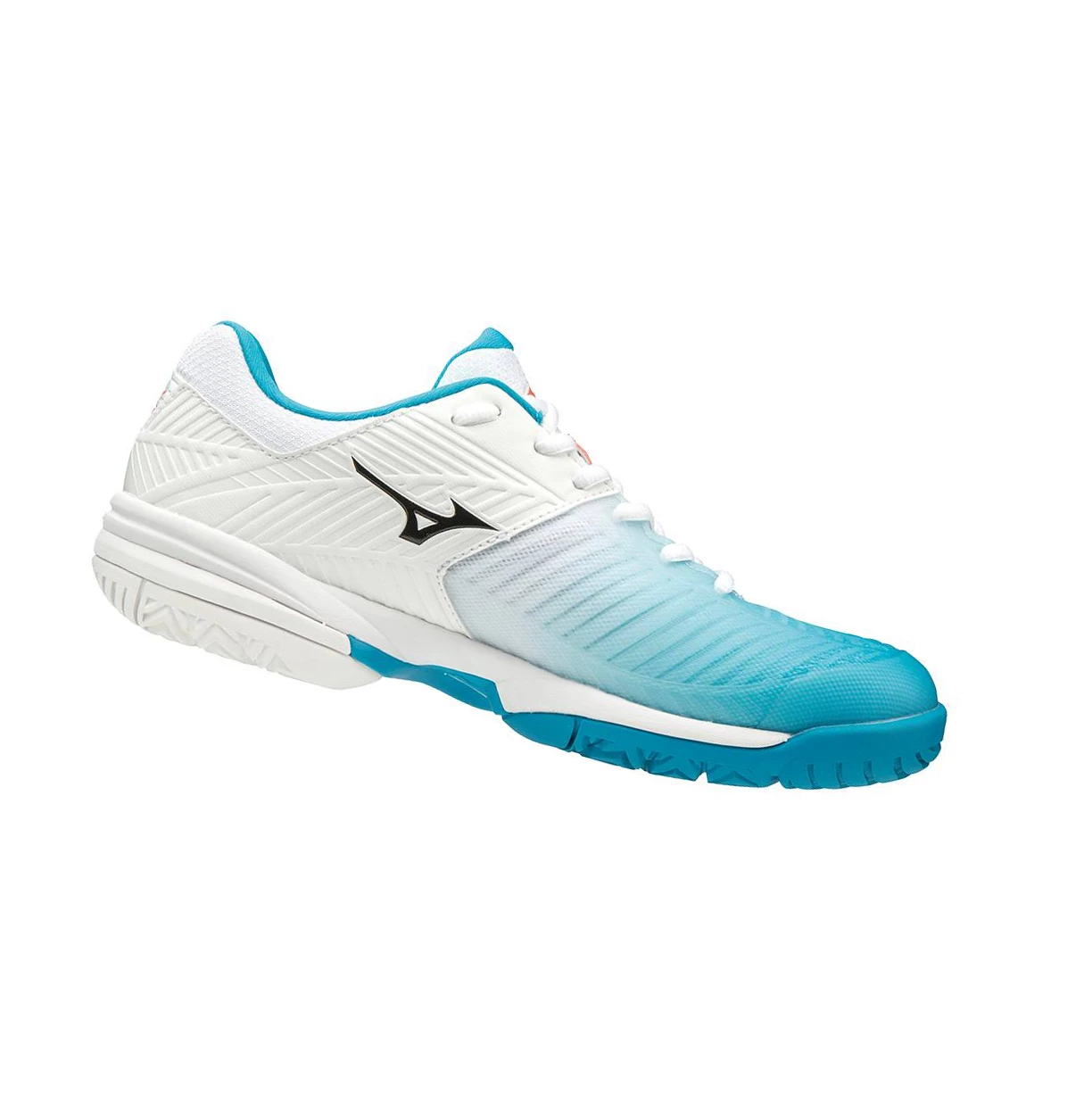 Zapatos de Tenis Mizuno Wave Exceed Tour 3 Ac Mujer Blue/Coral | 30985-IADT